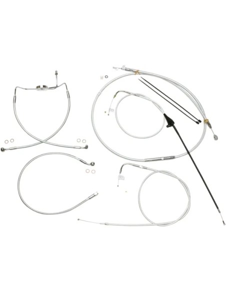 MAGNUM SHIELDING Bowdenzüge für Harley Davidson FLHR 1584 2007