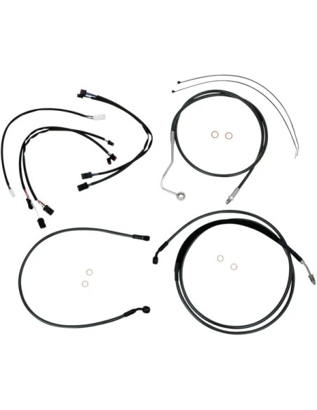MAGNUM SHIELDING Bowdenzüge für Harley Davidson FLHRXS 1750 ABS 2017-2018