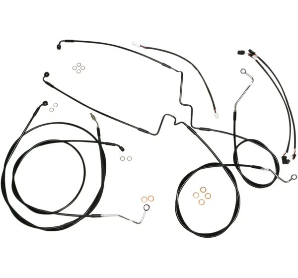 MAGNUM SHIELDING Bowdenzüge für Harley Davidson FLHX 1750 ABS 2017-2020