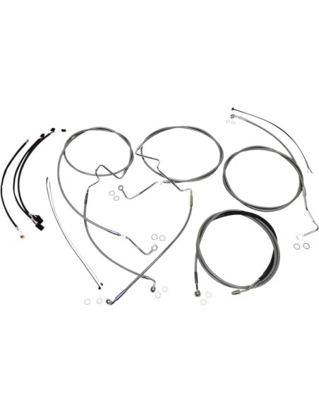 MAGNUM SHIELDING Bowdenzüge für Harley Davidson FLHR 1750 ABS 2017-2020