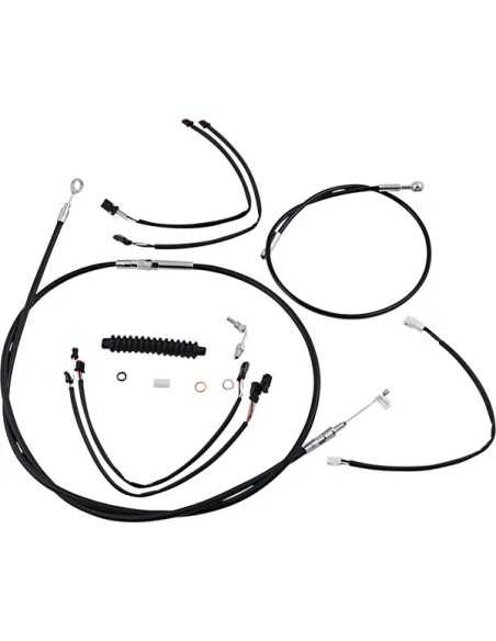 MAGNUM SHIELDING Bowdenzüge für Harley Davidson FLFBS 1868 ABS 2018-2024