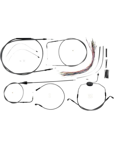 MAGNUM SHIELDING Bowdenzüge für Harley Davidson FLHR 1450 1999-2006