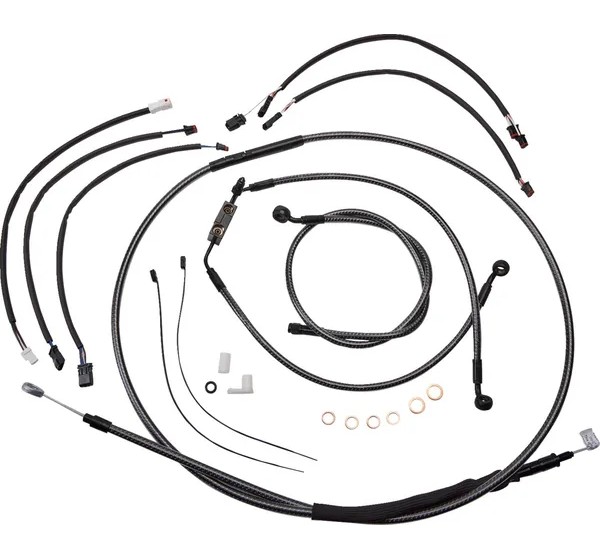 MAGNUM SHIELDING Bowdenzüge für Harley Davidson FXFBS 1868 ABS 2018-2023
