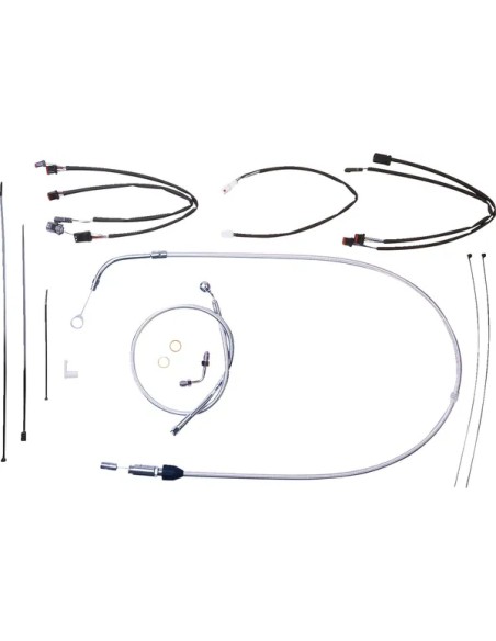 MAGNUM SHIELDING Bowdenzüge für Harley Davidson FXFBS 1868 ABS 2018-2023