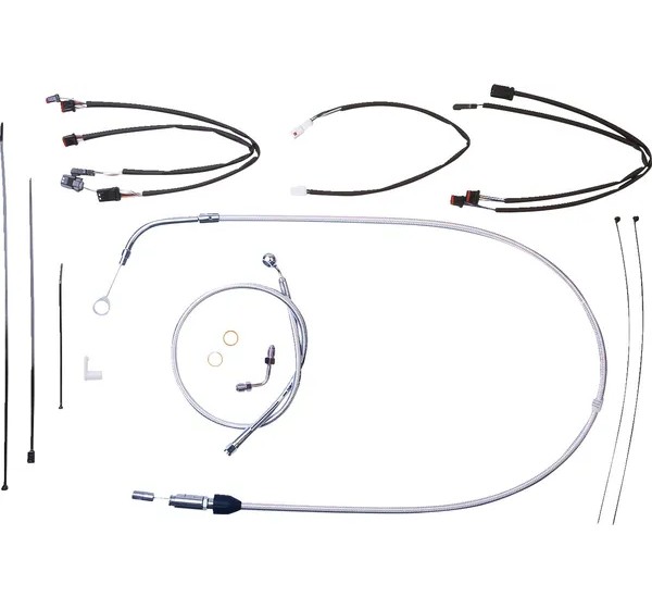 MAGNUM SHIELDING Bowdenzüge für Harley Davidson FXFBS 1868 ABS 2018-2023