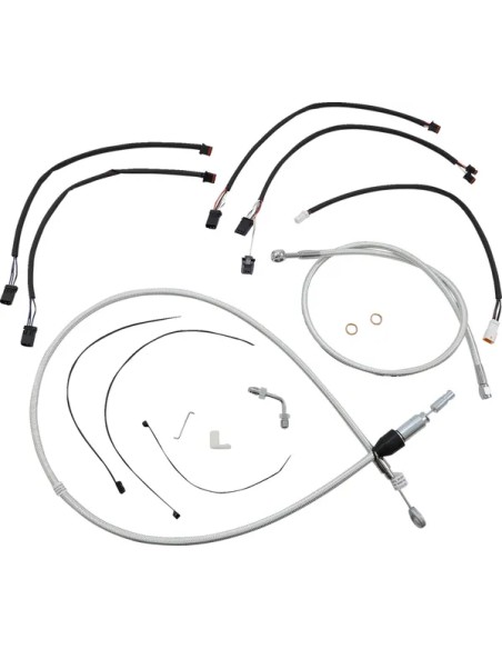 MAGNUM SHIELDING Bowdenzüge für Harley Davidson FLFBS 1868 ABS 2018-2024