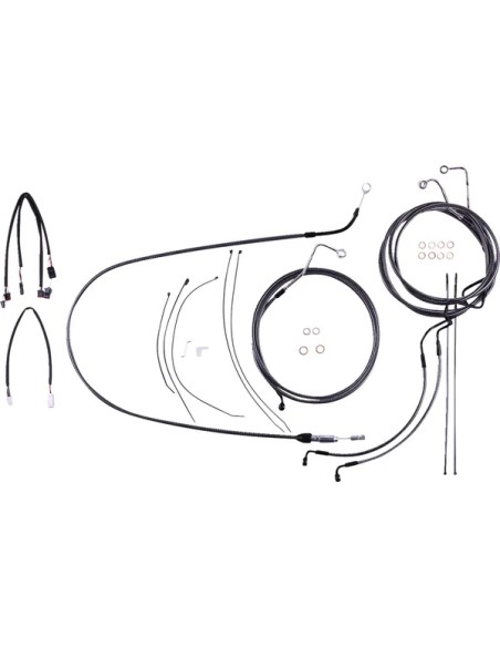 MAGNUM SHIELDING Bowdenzüge für Harley Davidson FLHTK 1868 ABS 2021-2024