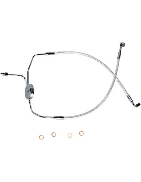 MAGNUM SHIELDING Brems- & Kupplungsleitungen für Harley Davidson FLHR 1450 1999-2006