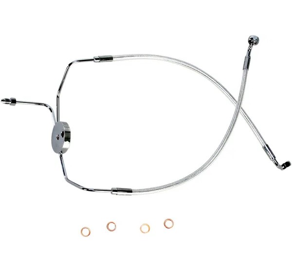 MAGNUM SHIELDING Brems- & Kupplungsleitungen für Harley Davidson FLHR 1450 1999-2006
