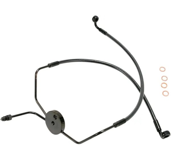 MAGNUM SHIELDING Brems- & Kupplungsleitungen für Harley Davidson FLHR 1450 1999-2006