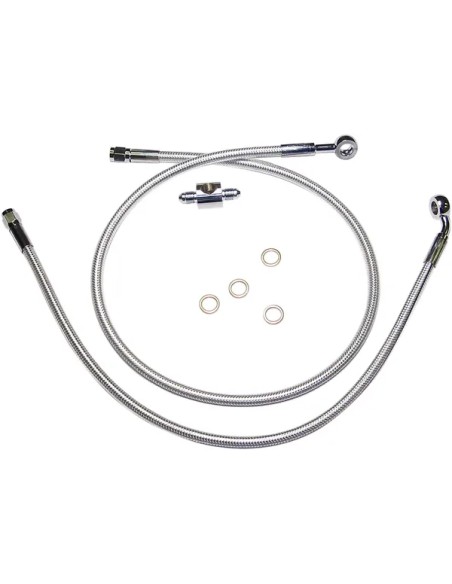MAGNUM SHIELDING Brems- & Kupplungsleitungen für Harley Davidson FLSTC 1340 1988-1999