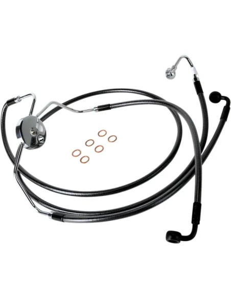 MAGNUM SHIELDING Brems- & Kupplungsleitungen für Harley Davidson FLHR 1584 ABS 2008-2011