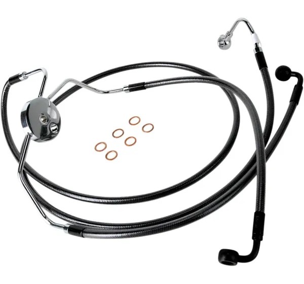 MAGNUM SHIELDING Brems- & Kupplungsleitungen für Harley Davidson FLHR 1584 ABS 2008-2011