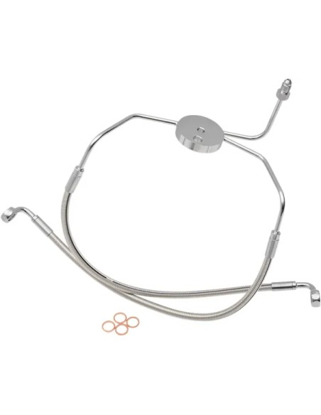 MAGNUM SHIELDING Brems- & Kupplungsleitungen für Harley Davidson FLHR 1450 1999-2006