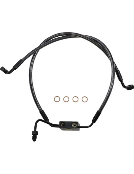 MAGNUM SHIELDING Brems- & Kupplungsleitungen für Harley Davidson FXDF 1690 ABS 2012-2017
