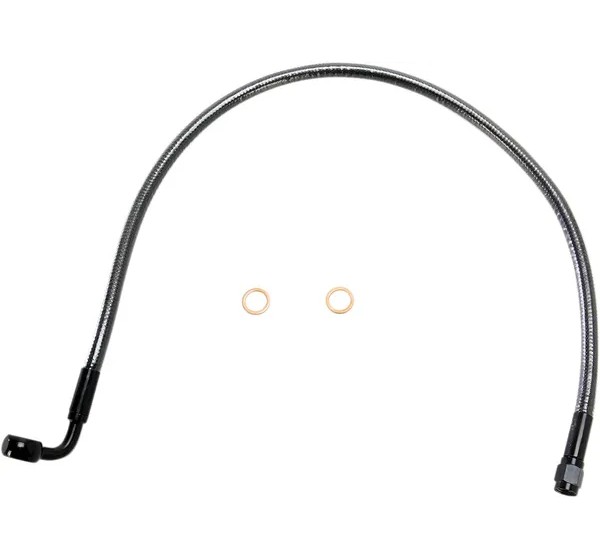 MAGNUM SHIELDING Brems- & Kupplungsleitungen - BRK FRT LNE 90/10MM22BLK