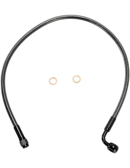 MAGNUM SHIELDING Brems- & Kupplungsleitungen - BRK FRT LNE 90/10MM24BLK
