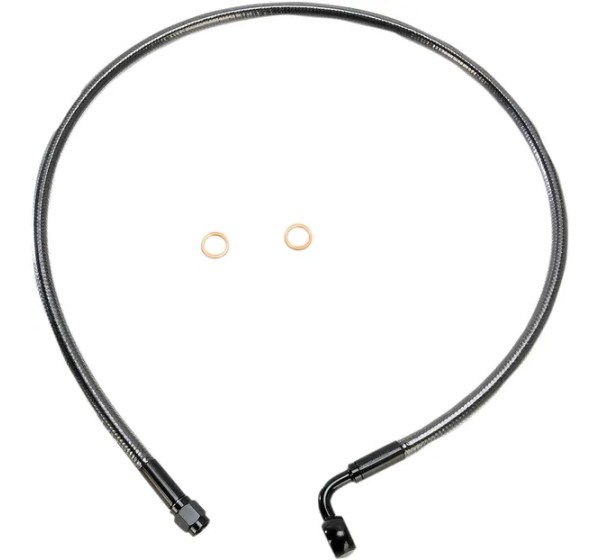 MAGNUM SHIELDING Brems- & Kupplungsleitungen - BRK FRT LNE 90/10MM30BLK