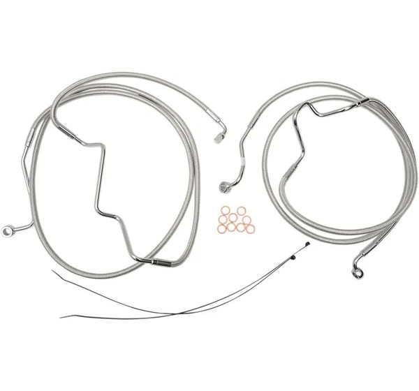 MAGNUM SHIELDING Brems- & Kupplungsleitungen für Harley Davidson FLHTK 1868 ABS 2019-2024