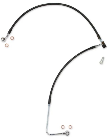 MAGNUM SHIELDING Brems- & Kupplungsleitungen für Harley Davidson FLSTFB 1690 ABS 2012-2017