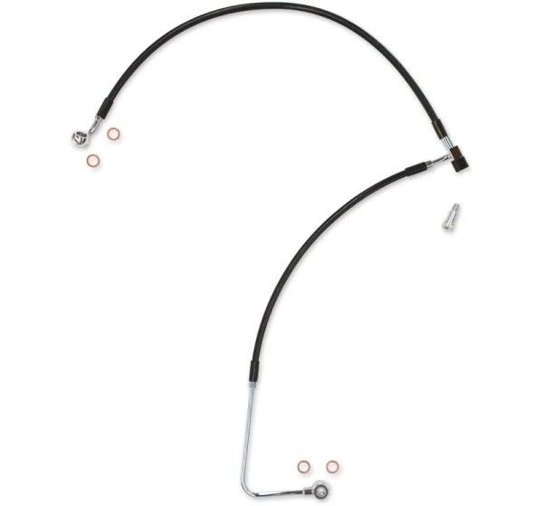 MAGNUM SHIELDING Brems- & Kupplungsleitungen für Harley Davidson FLSTFB 1690 ABS 2012-2017