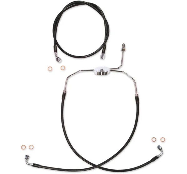 MAGNUM SHIELDING Brems- & Kupplungsleitungen für Harley Davidson FLHT 1450 1999-2006