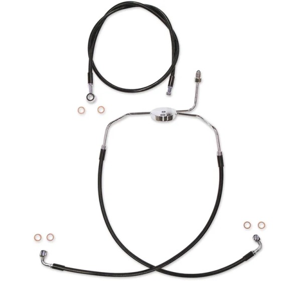 MAGNUM SHIELDING Brems- & Kupplungsleitungen für Harley Davidson FLHR 1450 1999-2006