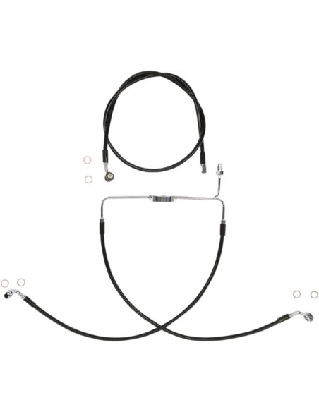 MAGNUM SHIELDING Brems- & Kupplungsleitungen für Harley Davidson FXDF 1690 2012-2017