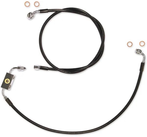 MAGNUM SHIELDING Brems- & Kupplungsleitungen für Harley Davidson FXDB 1690 ABS 2014-2017