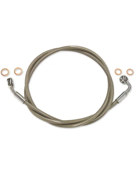 MAGNUM SHIELDING Brems- & Kupplungsleitungen für Harley Davidson FLSTF 1450 2000-2006