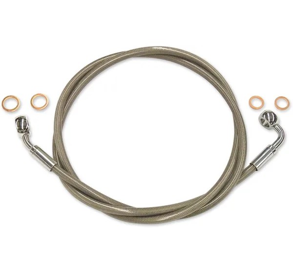 MAGNUM SHIELDING Brems- & Kupplungsleitungen für Harley Davidson FLSTF 1450 2000-2006