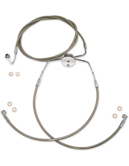 MAGNUM SHIELDING Brems- & Kupplungsleitungen für Harley Davidson FLHTK 1690 ABS 2011-2013