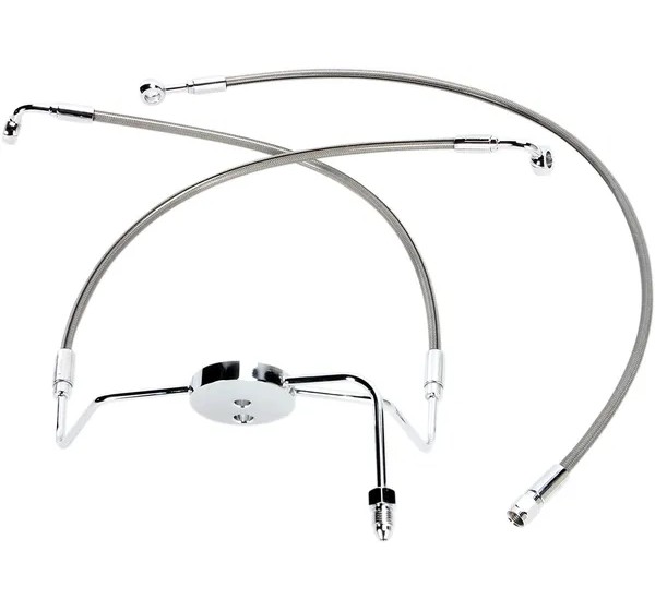 MAGNUM SHIELDING Brems- & Kupplungsleitungen für Harley Davidson FLHR 1450 2000-2006