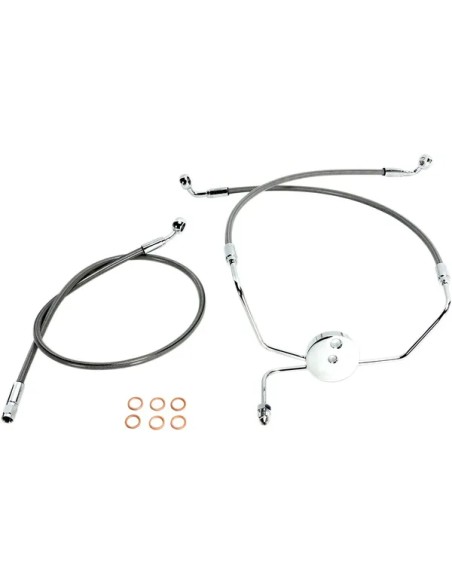 MAGNUM SHIELDING Brems- & Kupplungsleitungen für Harley Davidson FLHT 1450 1999-2006