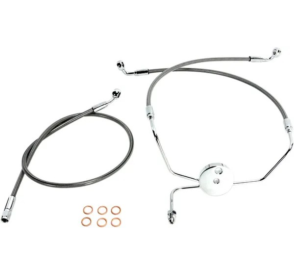 MAGNUM SHIELDING Brems- & Kupplungsleitungen für Harley Davidson FLHT 1450 1999-2006