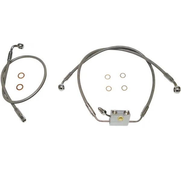 MAGNUM SHIELDING Brems- & Kupplungsleitungen für Harley Davidson FXFBS 1868 ABS 2018-2023
