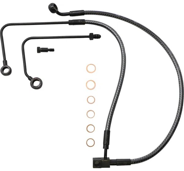 MAGNUM SHIELDING Brems- & Kupplungsleitungen für Harley Davidson FLSTFB 1690 ABS 2012-2017