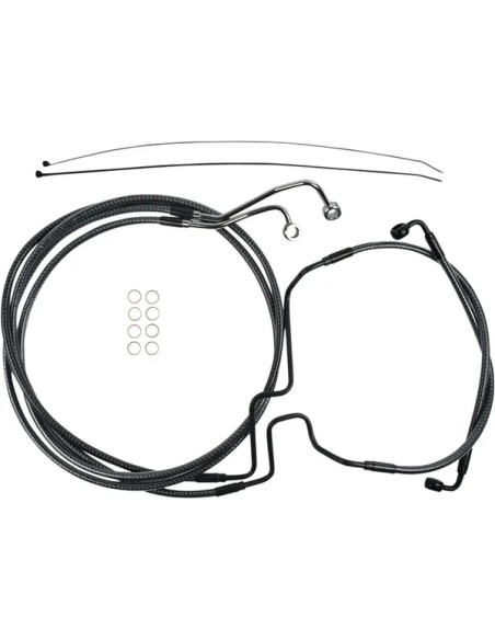 MAGNUM SHIELDING Brems- & Kupplungsleitungen für Harley Davidson FLHTK 1868 ABS 2019-2024