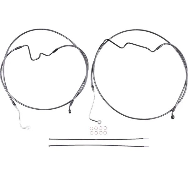 MAGNUM SHIELDING Brems- & Kupplungsleitungen für Harley Davidson FLHTK 1868 ABS 2019-2024