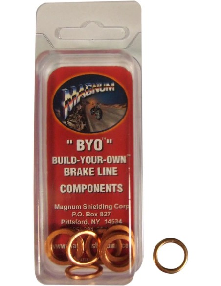 MAGNUM SHIELDING Montagematerial & Zubehör - WASHER COPPER 10MM 10PK