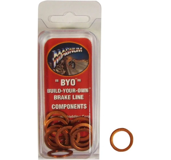 MAGNUM SHIELDING Montagematerial & Zubehör - WASHER COPPER 12MM 10PK