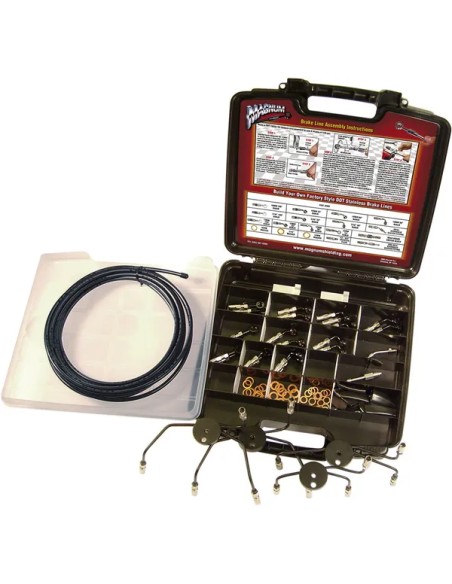 MAGNUM SHIELDING Brems- & Kupplungsleitungen - BYO BRAKE KIT MASTER BLK