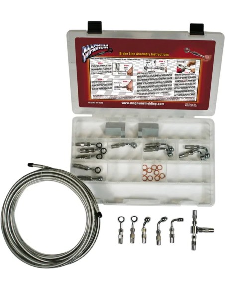 MAGNUM SHIELDING Montagematerial & Zubehör - BYO BRAKE KIT BASIC CHR