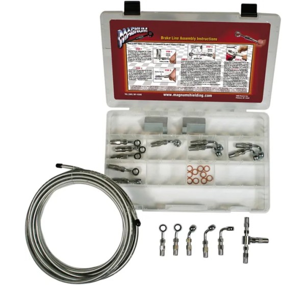 MAGNUM SHIELDING Montagematerial & Zubehör - BYO BRAKE KIT BASIC CHR