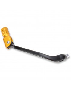 MOOSE RACING SCHALTHEBEL KLAPPBAR GESCHMIEDETES ALUMINIUM GOLD 2