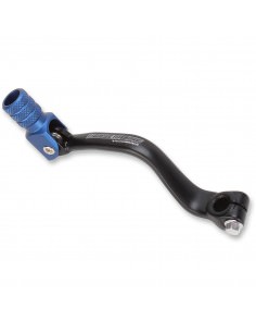 MOOSE RACING SCHALTHEBEL KLAPPBAR GESCHMIEDETES ALUMINIUM BLAU 2