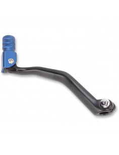 MOOSE RACING SCHALTHEBEL KLAPPBAR GESCHMIEDETES ALUMINIUM BLAU 2