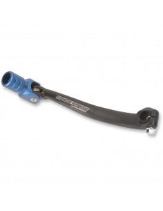 MOOSE RACING SCHALTHEBEL KLAPPBAR GESCHMIEDETES ALUMINIUM BLAU 2