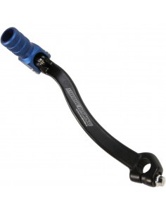 MOOSE RACING SCHALTHEBEL KLAPPBAR GESCHMIEDETES ALUMINIUM BLAU 2