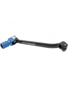 MOOSE RACING SCHALTHEBEL KLAPPBAR GESCHMIEDETES ALUMINIUM BLAU 2